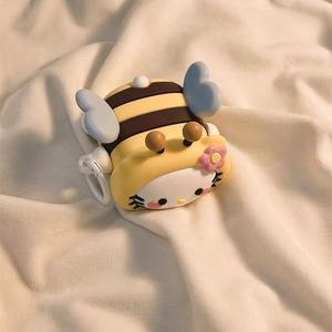 Étui de protection souple pour Pro 2, motif KT Honey <span class=keywords><strong>Pot</strong></span> mignon, compatible avec la 3ème génération sans fil - Product Image 2