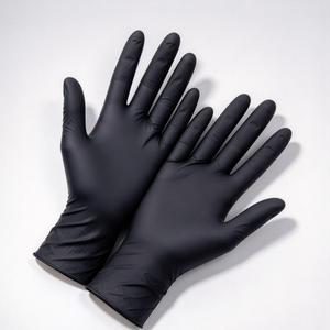Gants en nitrile jetables d'épaisseur moyenne, imperméables, pour la maison, la cuisine, le nettoyage quotidien, doux et confortables - Product Image 1