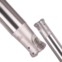 Porte-fraise à haute alimentation ASRF12 C32, porte-fraise indexable 2F pour plaquettes SDMT1205