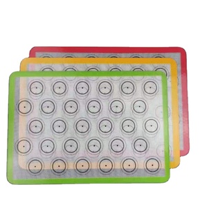 Tapis de cuisson en Silicone pour macaron, <span class=keywords><strong>30</strong></span> cercles, 16.5x11.8 pouces - Product Image 1