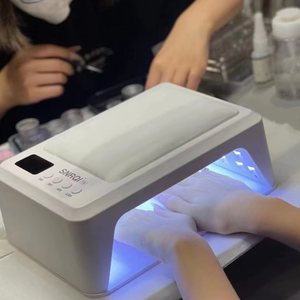 SNRQI Séchoir à ongles UV LED professionnel à prix bas, lampe UV haute puissance 72W pour ongles avec repose-main, lampe UV pour ongles - Product Image 1