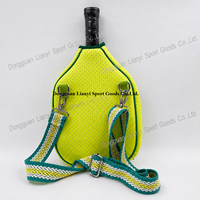 Housse de raquette de pickleball en néoprène avec impression intégrale OEM, pochette en néoprène, impression de logo personnalisée, faible MOQ