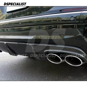 Nouvelle Mise à Niveau Diffuseur de Pare-chocs Arrière en Fibre de Carbone pour <span class=keywords><strong>Mercedes</strong></span> Benz W211 <span class=keywords><strong>E55</strong></span> AMG Berline <span class=keywords><strong>2002</strong></span> - 2006 - Product Image 3