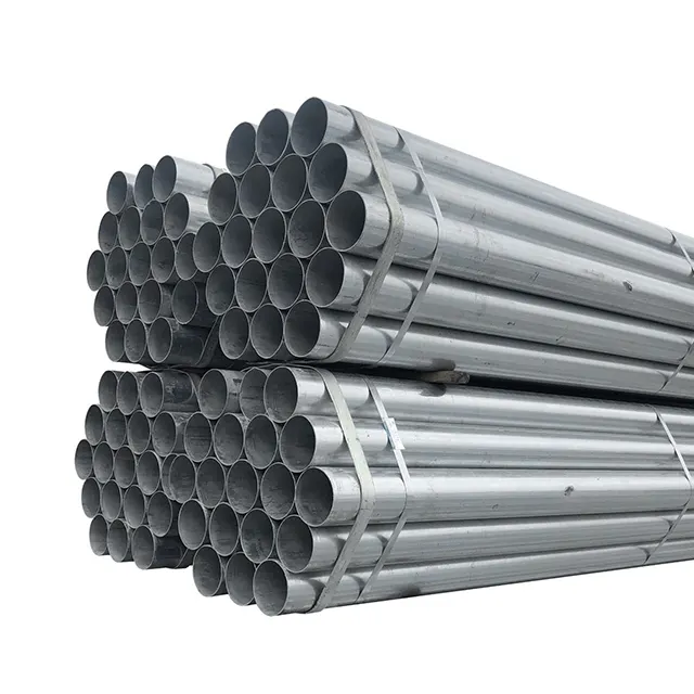 Hot Selling Hot Dipped ERW 40mm 50mm Q345 St37 St42 Galvanized Steel Pipe From China Factory