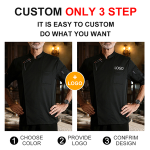 Vêtements <span class=keywords><strong>de</strong></span> chef professionnels classiques pour usines laitières – <span class=keywords><strong>Veste</strong></span> <span class=keywords><strong>de</strong></span> chef ajustée personnalisable pour femme – Uniforme <span class=keywords><strong>de</strong></span> <span class=keywords><strong>cuisine</strong></span> long pour chef - Product Image 3