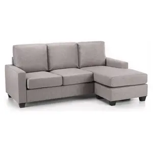 XY最佳室内和室外组合豪华沙发躺椅，3座，l形设计，可逆长椅