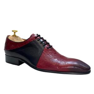 Nouvelles chaussures Oxford pour hommes, automne 2026, à enfiler, rayées, pour le bureau, la carrière, respirantes, antidérapantes, légères, en cuir véritable, semelle en caoutchouc - Product Image 5