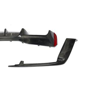 Difusor de Parachoques Trasero de Fibra de Carbono para <span class=keywords><strong>BMW</strong></span> Serie <span class=keywords><strong>5</strong></span> G30 G38 <span class=keywords><strong>M</strong></span> Sport 2018 2019 2020 2021 <span class=keywords><strong>2022</strong></span> - Product Image 5