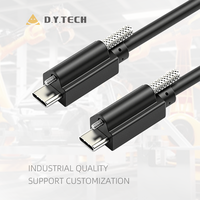 USB C Tipo-C Carga rápida 2M Cable DE DATOS Bloqueo de un solo tornillo Blindaje trenzado para dispositivos móviles Cámaras Escritorios Computadoras