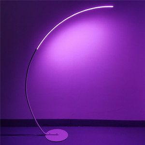 Lampe LED Courbée AB Moderne <span class=keywords><strong>en</strong></span> Aluminium <span class=keywords><strong>en</strong></span> Forme <span class=keywords><strong>de</strong></span> C pour Décoration Artistique, Style Nordique, pour <span class=keywords><strong>Coin</strong></span> <span class=keywords><strong>de</strong></span> Salon, Chambre à Coucher, Bureau, avec Télécommande Standard - Product Image 6