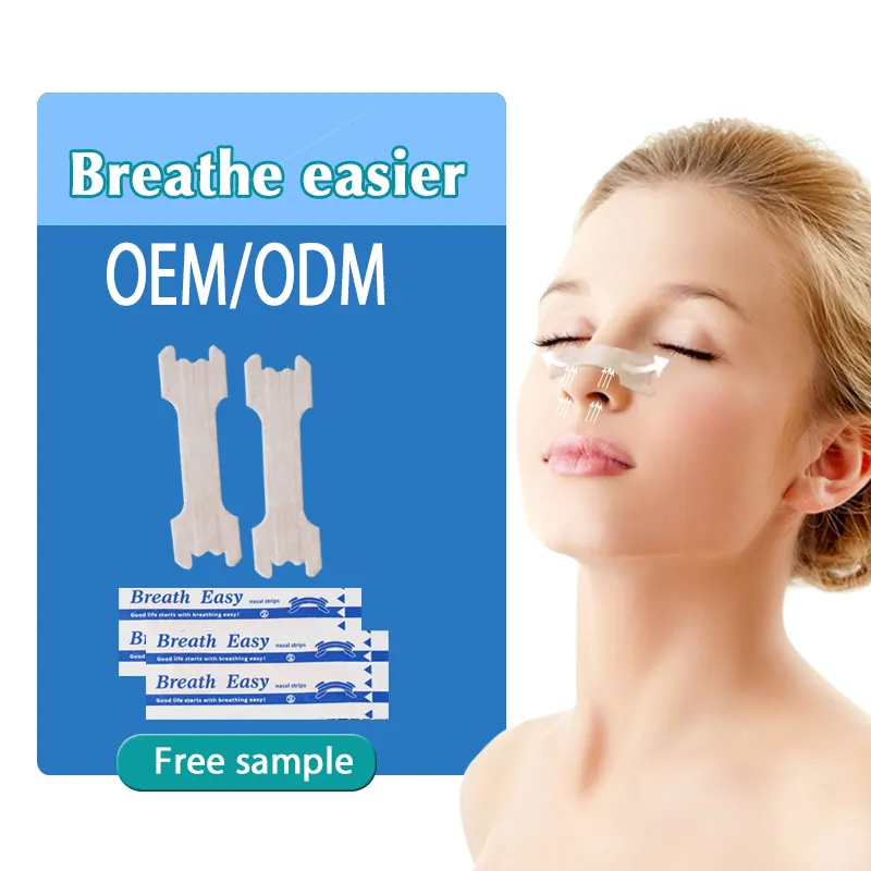 Nose Using Best Quality Anti Snoring Nasal Strips For Help Breathing