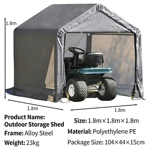 Abri <span class=keywords><strong>de</strong></span> rangement extérieur portable pour <span class=keywords><strong>moto</strong></span>, VTT, housse <span class=keywords><strong>de</strong></span> <span class=keywords><strong>voyage</strong></span> imperméable et solution <span class=keywords><strong>de</strong></span> protection - Product Image 5