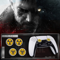 Capuchons de protection 3D pour joysticks PS4/PS5, capuchons de joystick en silicone antidérapants pour manettes XBOX/360/ONE