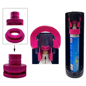 Convertidor de CO2 Sodastream Azul de 60L, Cilindro de Conexión Rápida para Máquina de Soda DUO/Art/Terra/Crystal 3.0/Gaia, Personalizable OEM - Product Image 1