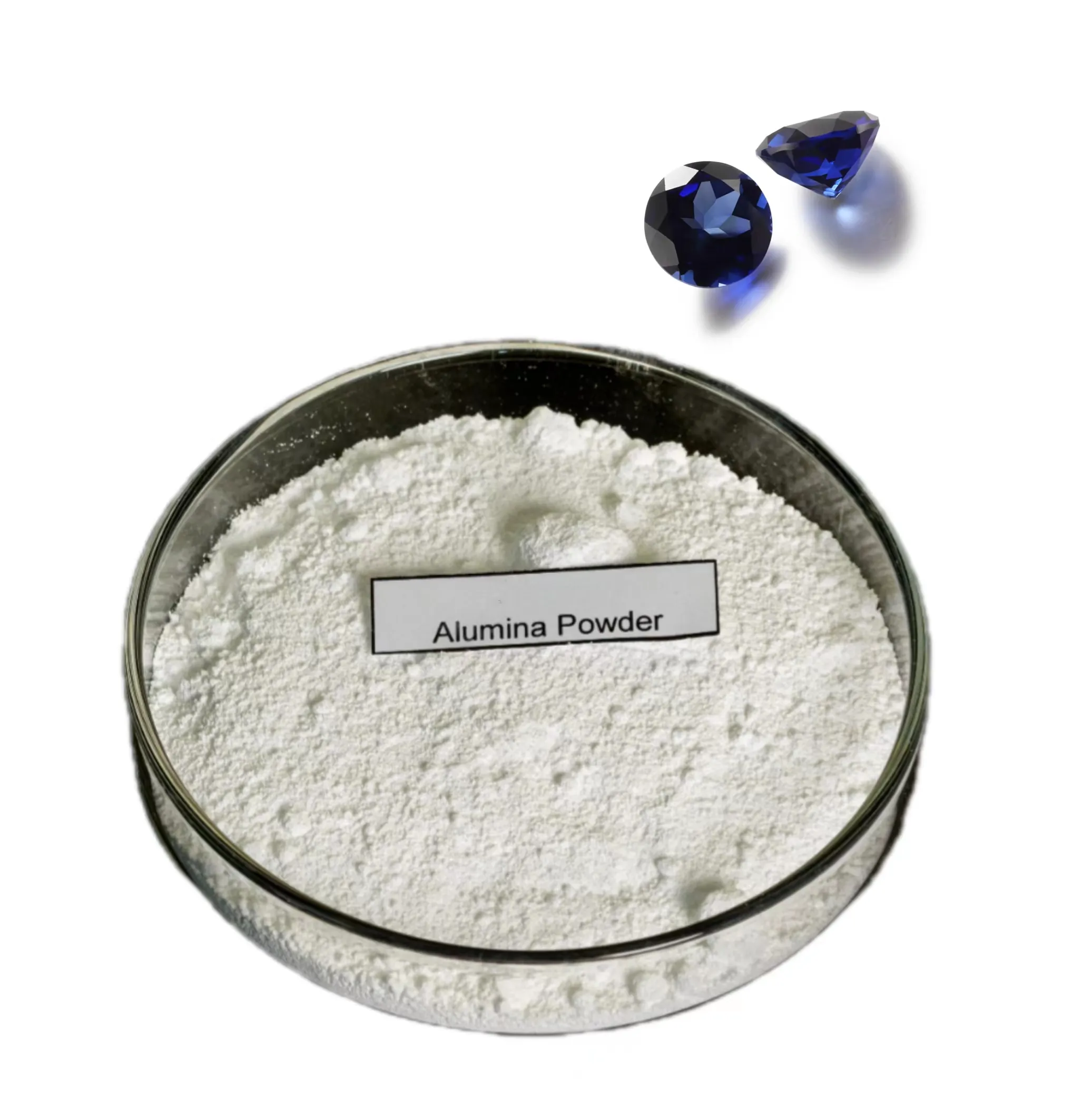 ブルーサファイアレッドルビー研磨用の高純度Al2O3酸化アルミニウム粉末セラミックアルミナ0.3ミクロン