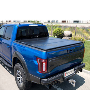 Vente directe d'usine Couverture de tonneau rigide à trois volets Accessoires 4x4 Couverture de lit de camionnette en matériau métallique pour Ford F250 - Product Image 4