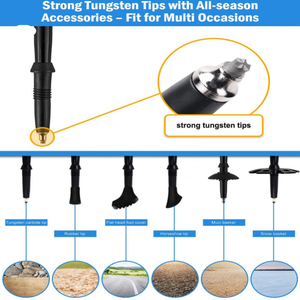 衝撃調節可能なコンボ折りたたみ式カーボンファイバー折りたたみ式アルミニウムハイカーウォーキングハイキングスティックマウンテントレッキングポール - Product Image 4