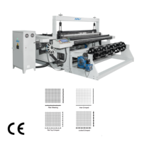 Machine à treillis métallique à fils torsadés automatique à grande vitesse pour fils métalliques de grand diamètre, qualité industrielle avec système à servomoteur AC