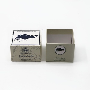 Emballage en carton écologique personnalisé, papier recyclable, boîte de couverture Heaven and Earth, étui pour bougie parfumée - Product Image 3
