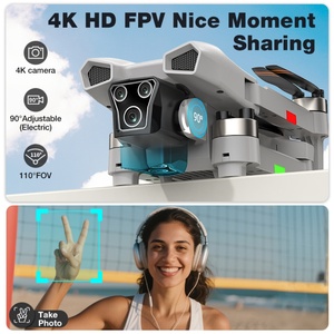 Nouveau drone RC SJY-L107 Pro avec caméra à réglage électrique, moteur brushless, point de flux optique, idéal pour débutants - Product Image 3