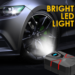 Sản phẩm mới có dây xe máy bơm không khí máy nén kỹ thuật số lốp Inflator Tự động dừng 12V DC di động lốp inflators xe đạp xe máy - Product Image 3