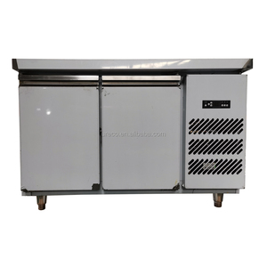 Réfrigérateur-congélateur sous comptoir sur mesure à 2 portes, porte pleine, refroidissement direct, fabricant de réfrigérateurs commerciaux - Product Image 2