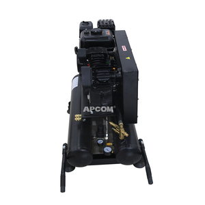 Compresseur d'air à piston industriel à essence haute performance APCOM, moteur fabriqué au Japon, 7/8/13 HP, portable, haute pression, 250 L/min - Product Image 2