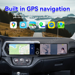 Autoradio multimédia GPS Navi Android double écran 12,3 pouces MOOKAKA pour Changan Ruixing M60 2023-2025 avec CarPlay sans fil - Product Image 4