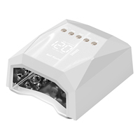 Nouvelle arrivée, sécheuse à gel pour ongles portable sans fil rechargeable professionnelle de haute qualité 96W, lampe à LED UV pour ongles