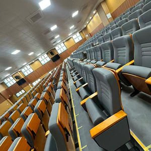 Sillas de auditorio de <span class=keywords><strong>alta</strong></span> calidad hechas en China, sillas de cine, sillas de auditorio escolar con tableros de <span class=keywords><strong>mesa</strong></span>, sillas de Iglesia - Product Image 1