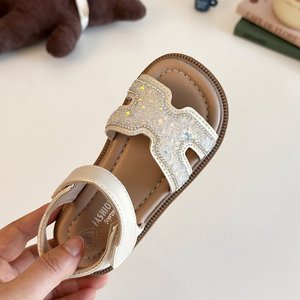 Sandalias de moda de verano para niños al por mayor, zapatos de princesa antideslizantes transpirables para exteriores para niñas y bebés <span class=keywords><strong>Su</strong></span> - Product Image 4
