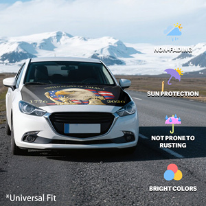 Copertura Cofano Auto Aquila della Libertà 4x5 piedi, Statua della Libertà, Decorazione Anteriore Auto Elastica, USA 250, Striscione Patriottico per Veicoli 1776 <span class=keywords><strong>2026</strong></span> - Product Image 4