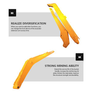 Braccio e braccio durevoli di estensione dell'escavatore di vendite calde 30-45tons per la demolizione della costruzione - Product Image 3