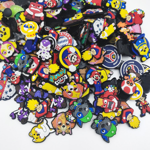 Custom Make Hot Selling Video Game Schoen Bedels-Fabriek Custom Pvc Mario Super Schoen Accessoires Bedels - Product Image 3
