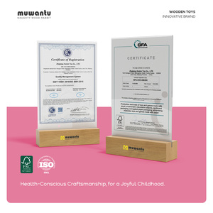 MUWANTU - Tocador de Maquillaje de Madera Rosa para Niñas, Juguete de Disfraces, Juguete Educativo Preescolar de Cosméticos de Madera - Product Image 5