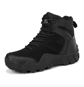HPB01 Promotion Stock - Bottes d'entraînement en daim marron désertique et noir AS33 - Bottes de combat Coyote Brown, Khaki, Noir - Product Image 3