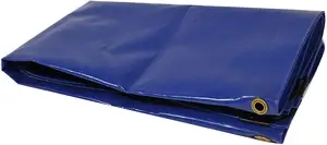 Waterdichte Heavy Duty Tarp Pvc Gecoat Zeildoek Voor Truck Side Gordijn