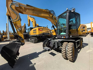 Excavatrice de chantier 10,5 tonnes 74 kW XE105WG Excavatrice sur pneus avec une capacité de godet de 0,45 m³ - Product Image 4