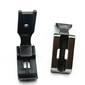 Pièces de machine à coudre industrielle en métal <span class=keywords><strong>Brother</strong></span> 842 Pied presseur à <span class=keywords><strong>double</strong></span> <span class=keywords><strong>aiguille</strong></span> pour tuyau 223959 pour machine <span class=keywords><strong>Brother</strong></span> 845 0,08 kg - Product Image 1