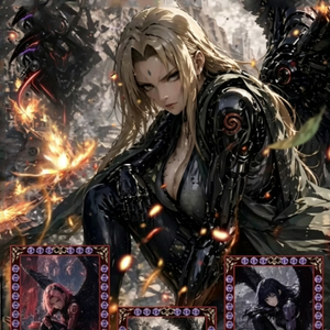 Nar Utoo Canglan Mengying 2 Cartes Métalliques Diamantées <span class=keywords><strong>Anime</strong></span> Waifu Jeu de Cartes à Collectionner Hobby Collection Boîte Mystère - Product Image 1