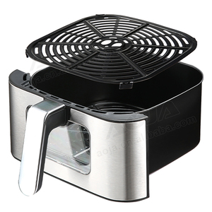 Friteuse à air domestique AOJA 6L Smart Kitchen, offre du <span class=keywords><strong>Black</strong></span> <span class=keywords><strong>friday</strong></span>! Friteuse à air 6L Combo (Friteuse + Accessoires)-quantité minimale de commande 5 pièces - Product Image 2