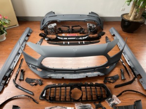 Xlstyling xe phụ kiện cơ thể Kit cho Benz một w177 Hatchback 2019 + Cập nhật để A45 phong cách - Product Image 5