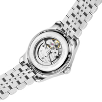 Montre mécanique automatique Cirni pour homme, boîtier en acier inoxydable, saphir synthétique, boucle papillon, analogique, indication 24 heures, OD/OEM
