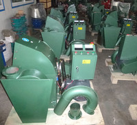Broyeur à marteaux de qualité supérieure, fourni directement par l'usine, capacité 2-3 T/h, pour transformer les copeaux de bois en poudre de 3 mm, avec cyclone