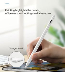 1ชิ้นตัวเปลี่ยนปลายคลิปปลายปากกาสไตลัสแบบสากลสำหรับปากกา S-PEN ONYX BOOX iflyreader Lamy moaan Guowen Boyue SILVER - Product Image 2