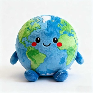 Personalizada adorable tierra mascota peluche personalizado planeta personaje suave muñeco de peluche para la conciencia ambiental - Product Image 3