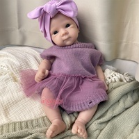Poupées Reborn Bettie en Silicone Intégral Faites à la Main 12/16 Pouces, Yeux Ouverts, Adorables, Toucher Réaliste, Poupées Pondérées, Cheveux Personnalisés, Fournisseur d'Usine
