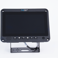 Consola de Conductor de Autobús P6, Pantalla de Monitor de Reversa de 7 Pulgadas, Consola de Conductor para Autobús Público, Autocar