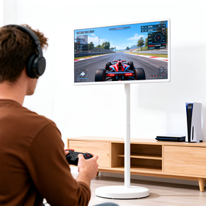 Monitor Portátil con Pantalla Táctil Android 15 de 32 Pulgadas, Pantalla LCD Vertical, Televisor Android Móvil, Televisión Inteligente Innovadora - Product Image 1