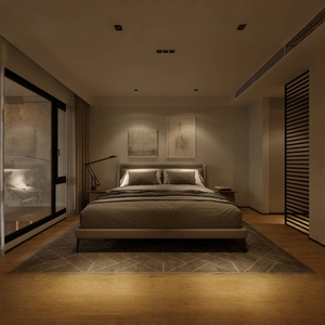 Planimetrie e Design d'<span class=keywords><strong>Interni</strong></span> per Ville di Lusso a 3 Camere da Letto con Soluzioni Moderne di CAD 3D e Grafica - Product Image 5